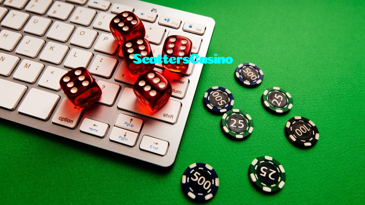 ScattersCasino casino presented on mobile device in Pakistan with slots and live games